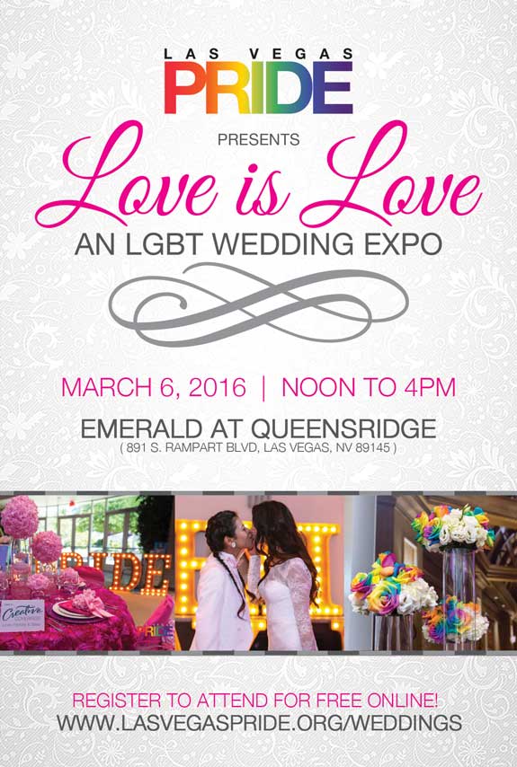 Love is Love LGBT Wedding Expo - March 6, 2016