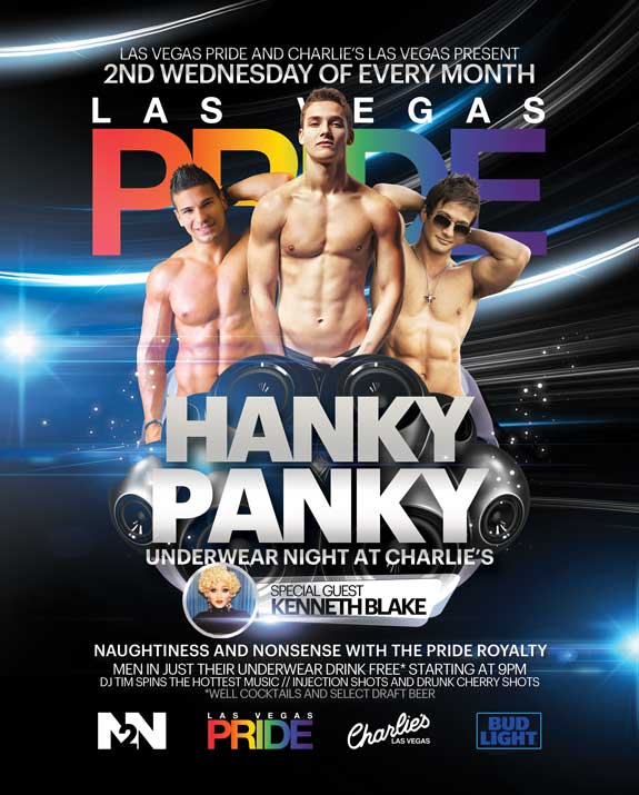 Hanky Panky Underwear Night at Charlie