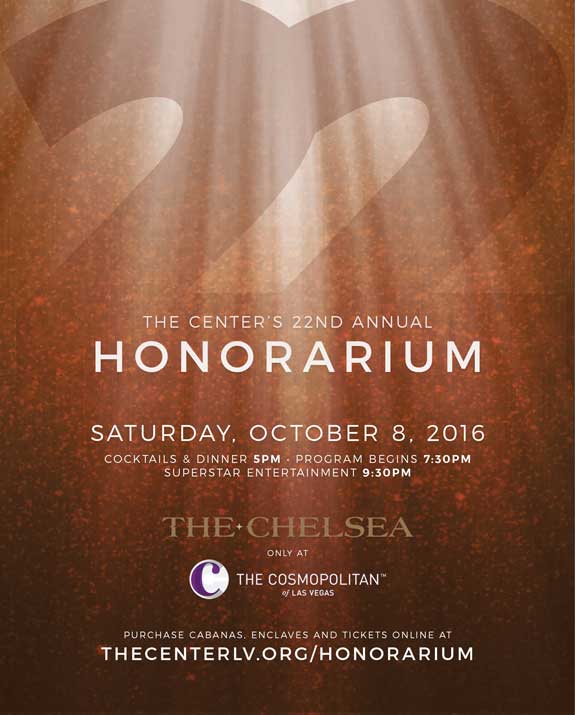 22nd Annual Honorarium - October 8, 2016