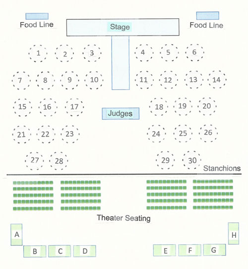 Dallas-Ballroom-Map Queen of Sin City Pageant Ballroom Layout
