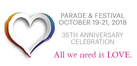 2018-PrideTheme Las Vegas PRIDE's 35 Anniversary Events will be held October 19-21, 2018