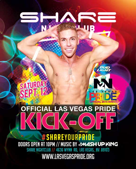 2015 Las Vegas PRIDE Kick-Off Party at Share
