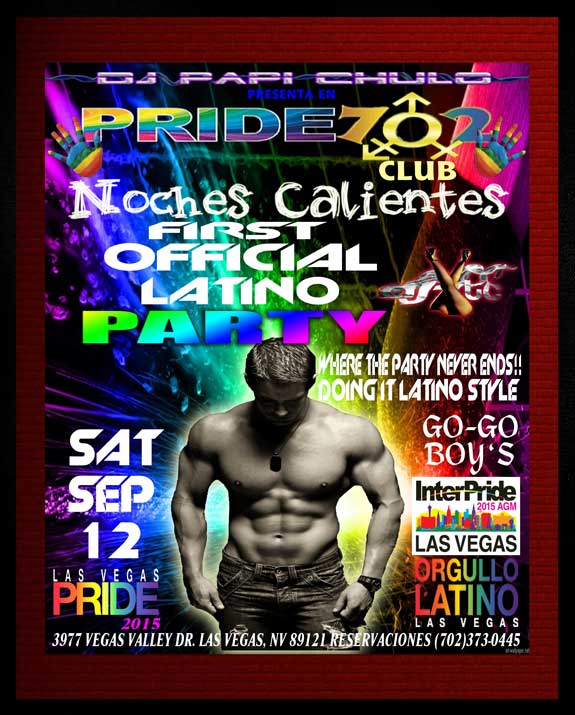 Noches Calientes PRIDE Latin Opening Party - September 12, 2015