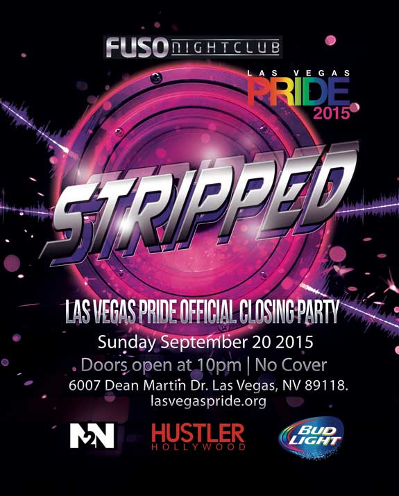 Stripped PRIDE Closing Party - September 20, 2015