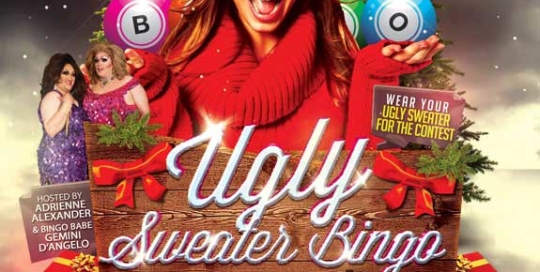 Ugly Sweater Bingo - December 2, 2015