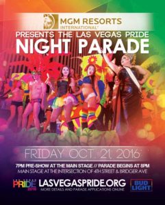 Las Vegas PRIDE Parade - October 21, 2016
