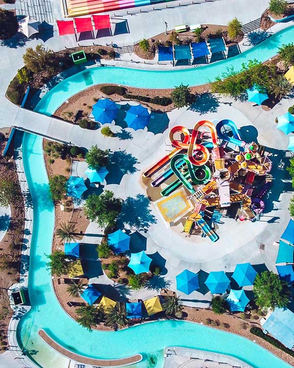 Splash Around at This Water Park on the Strip