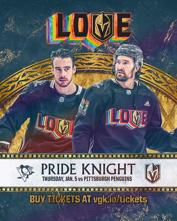 Golden Knights continue tradition of hosting Pride Night