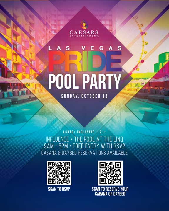 Influence Pool Party – Las Vegas PRIDE