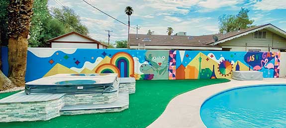 Brian-Alvarez-001 “Won’t you be my neighbor” (2021) by Shan Michael Evans. Private residential commission.