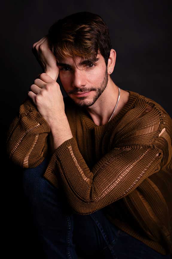 Photo of Jason Caceres by Bryan Schaub of BTS Photos