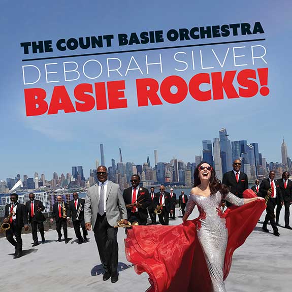 The Count Basie Orchestra with Deborah Silver on the Basie Rocks! album cover