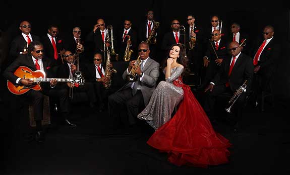 Deborah Silver with the Count Basie Orchestra
