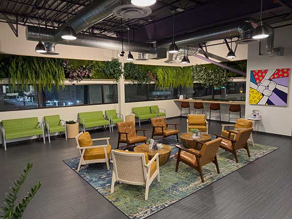 Gavin J. Goorjian Health Center lobby
