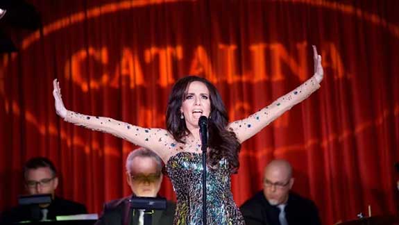 Deborah Silver on stage