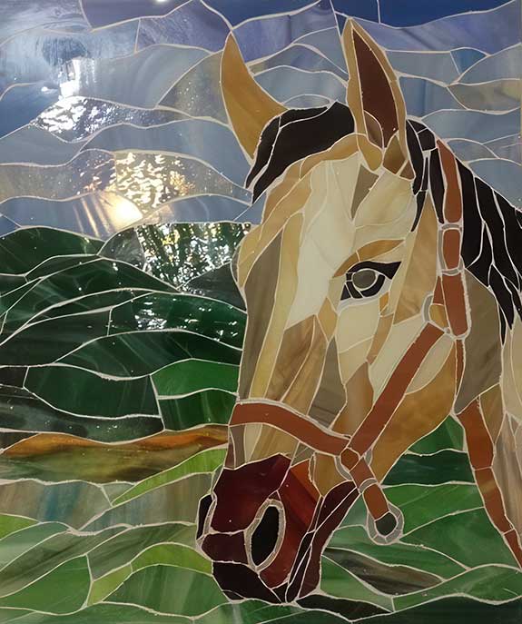 Mosaic artwork by Liezl Siojo