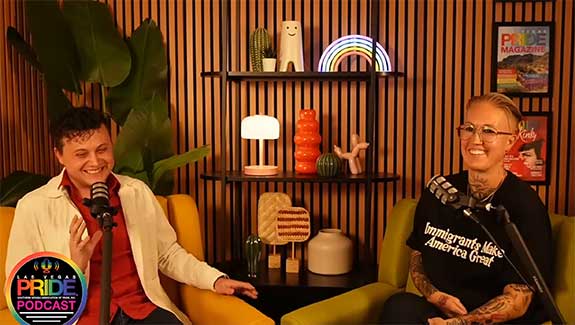 Meliton Kleiner-Lai with Megan Williams